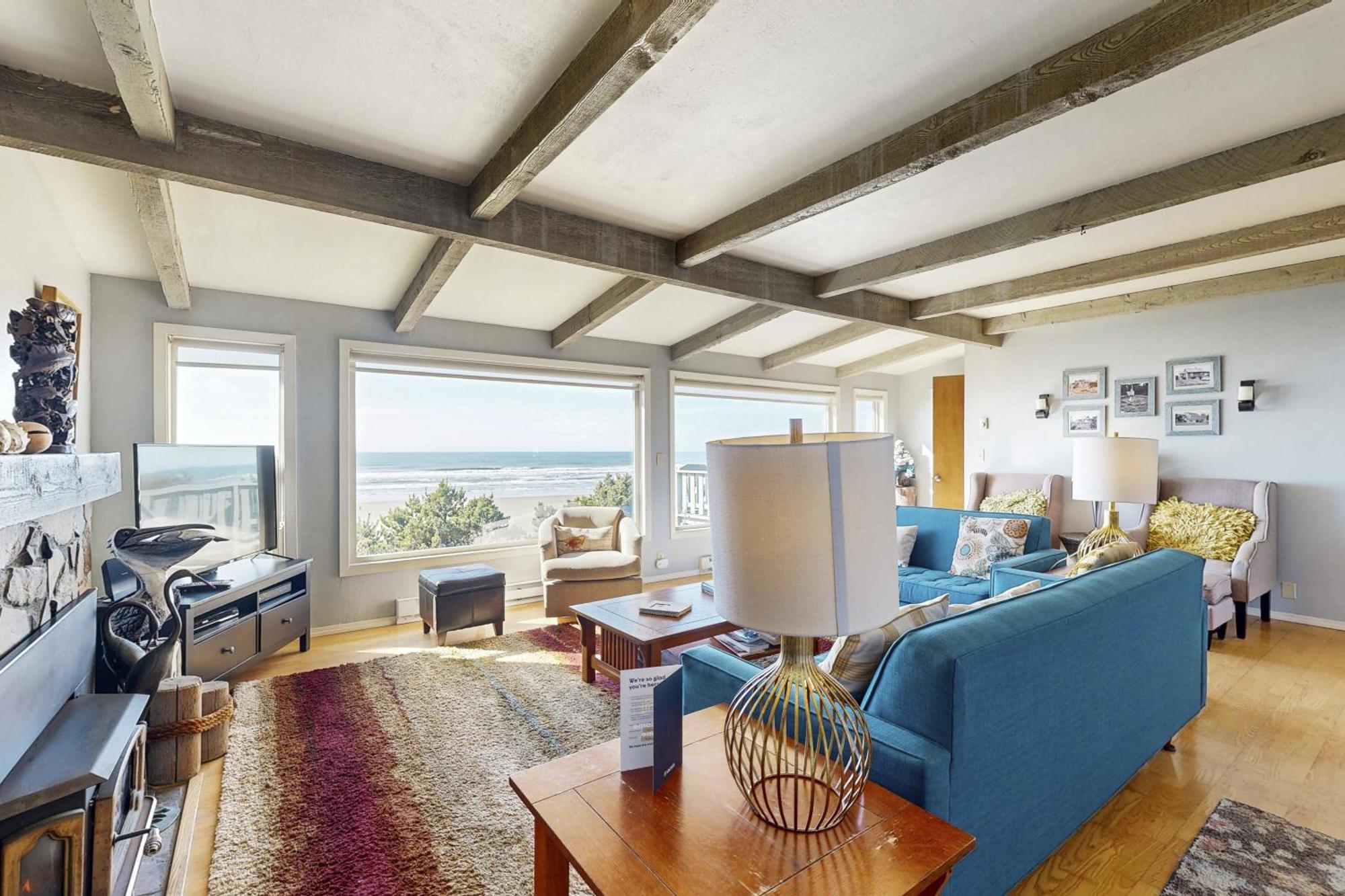 Seadrifter Oceanfront Beach House Seal Rock 외부 사진